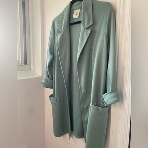 Vintage Mint Jersey Jacket